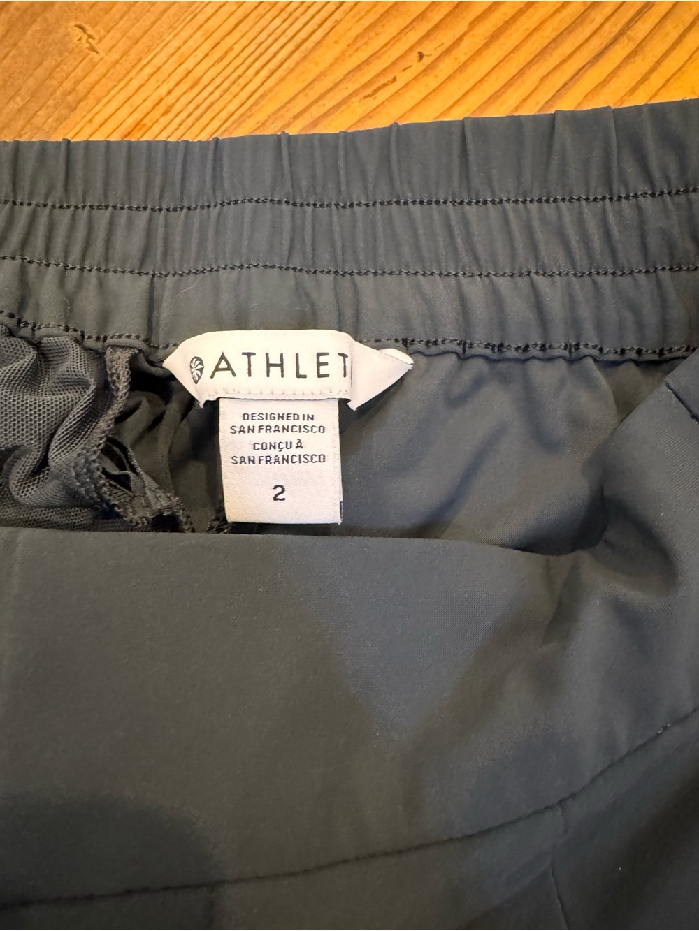 Athleta Pinnacle high-Waist Wide Leg Trousers — Charcoal Gray - Picture 6 of 6